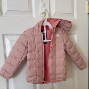 The North Face Light Pink Quilted Jacket